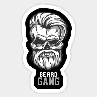 Beard Gang For Life Sticker